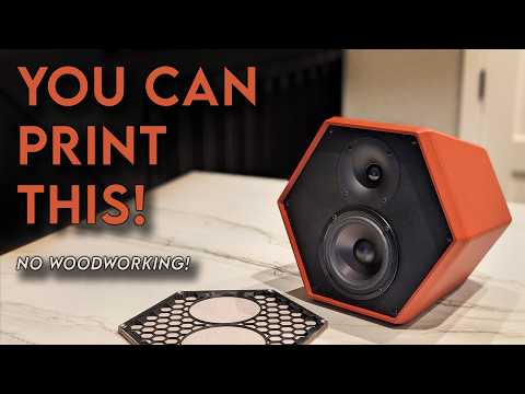 RPC Speakers - Retro Printed C-Notes. Print your own bookshelf speakers!