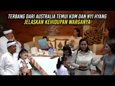 BU MERCIA TERBANG DARI AUSTRALIA TEMUI KDM DAN NYI HYANG | JELASKAN KEHIDUPAN WARGANYA