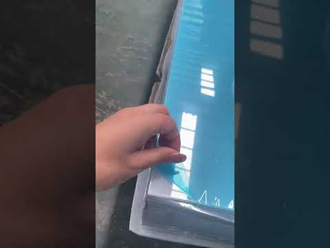 4 mm thick single-sided hardened #polycarbonate sheet