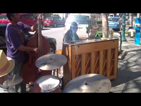 Jazz...Busking In Santa Cruz