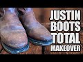 Justin Boots Restoration | Work Boots Get an Overhaul