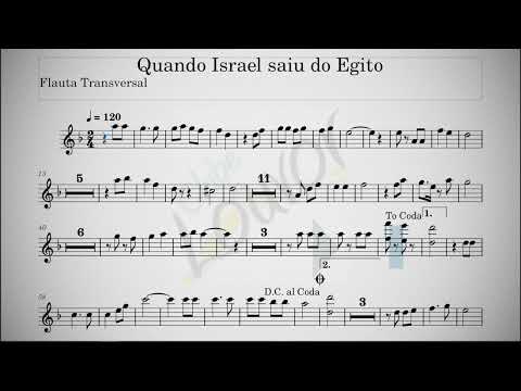 Quando Israel saiu do Egito - CIAS ICM - Flauta