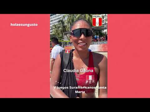 Lisbeth Allcca y Claudia Gaona son subcampeonas suramericanas en voleibol playa Santa Marta 2023