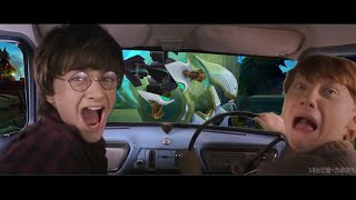 Flying car - Harry Potter(LOL)