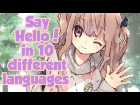 Say Hello! in 10 different languages #hello #differentlanguages#shorts