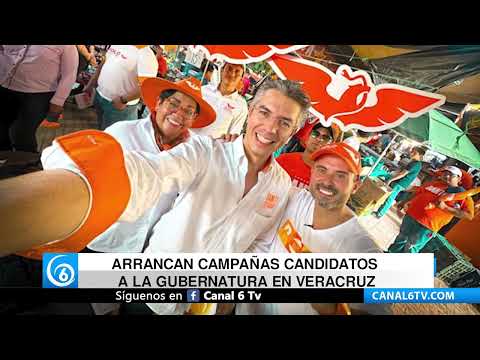 Video: Arrancan campañas candidatos a la gubernatura en Veracruz