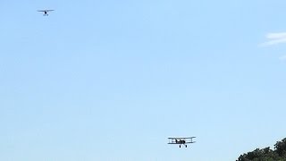 Sopwith Pup &amp; Fokker D.8 at I.O.K. Dawn Patrol