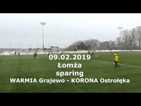 09.02.2019 SPARING: WARMIA Grajewo - KORONA Ostrołęka