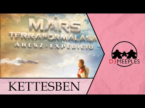 JÁTÉK KETTESBEN: A MARS TERRAFORMÁLÁSA: ÁRÉSZ-EXPEDÍCIÓ - d3meeples