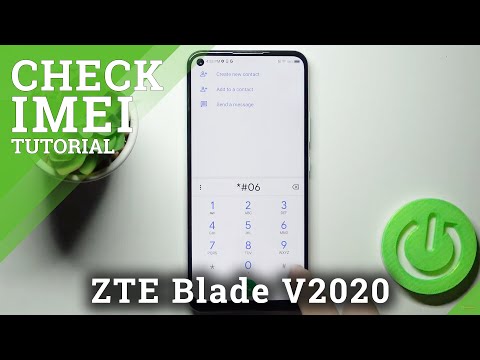 How to Find IMEI and Serial Number in ZTE Blade V2020 – Locate IMEI and Serial Number