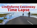 Lindisfarne (Holy Island) Causeway Time Lapse 2022