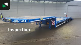 Semi-remorque porte-engins Broshuis 3ASD-18-30/0 Lift + Steering Axle Hydraulic Ramps | Image 4 - Autoline