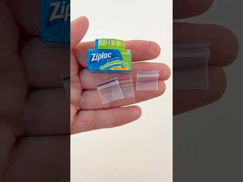 Miniature Ziploc Bags
