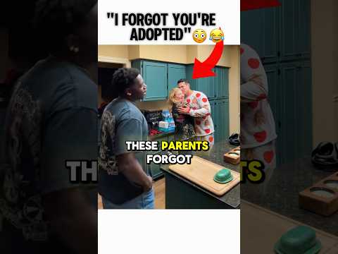 Parents FORGET Their Son Is ADOPTED😳😂#funny #familyfirst #adopted