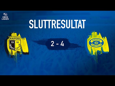 Festfotball i finværet! | Raufoss 2-4 Grorud | 4. serierunde 2021