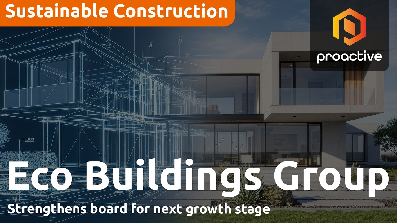 Eco Buildings' Dr Etrur Albani: New board hires to sharpen governance as momentum builds