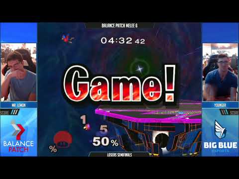 Balance Patch Melee 6 - Younger vs. Mr. Lemon - Losers Semifinals