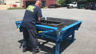 Steel precast concrete form
