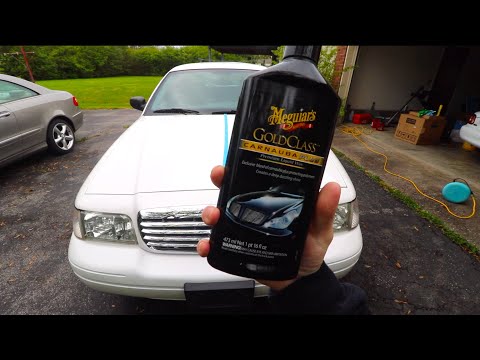 Meguiar's Gold Class Carnauba Plus Liquid Wax REVIEW (BEFORE & AFTER)