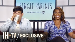 Single Parents (ABC) Jake Choi & Kimrie Lewis Interview | Taran Killam Comedy Series HD video