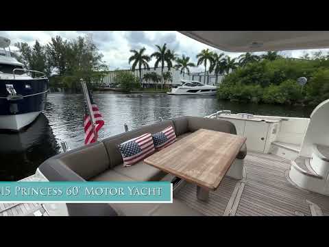 2015 Princess 60’ Motor Yacht  - For Sale with HMY Yachts