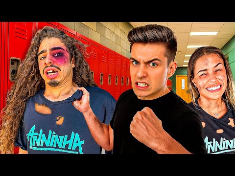 ENFRENTAMOS O MAIOR VALENTÃO DA NOSSA ESCOLA !!