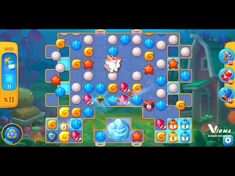 Fishdom. 9105 level no boosters and diamonds. 20 moves