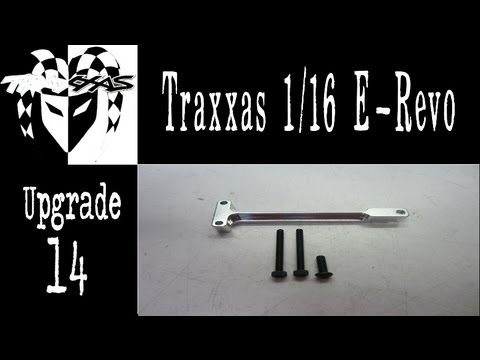 Jester - Traxxas Mini E-Revo - Level 14 Upgrade - Rear Aluminum Chassis Brace