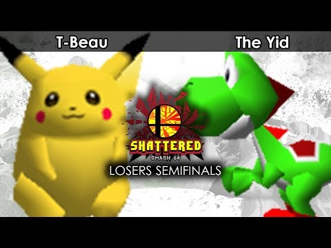 Smash 64: T-Beau (Pikachu) V The Yid (Yoshi) - Shattered 95 Tournament SSB64