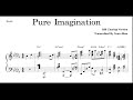 [무료악보_Free Score] Pure Imagination(Bill Charlap Ver.)_Transcribed By Yoon Jihee