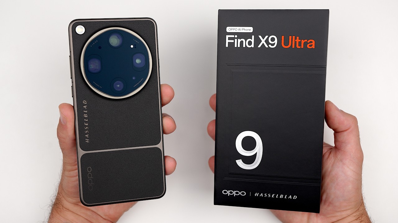 OPPO Find X9 Ultra Unboxing & Hands-On: Built-in 10x Teleconverter!