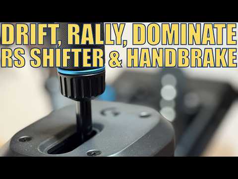 Master Every Turn with the Logitech G RS Shifter & Handbrake!