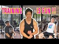 Japanese muscle men come to Malaysia! Bench press match！ 簡単？筋肉お兄さんから学ぶジム活inマレーシア　traininng/exercise