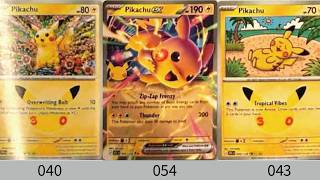 【ポケカ】30種類ピカチュウ全種+α！海外リークまとめ！30周年セレブレーション新カードまとめ！【Pokémon cards】30th CELEBRATION card list