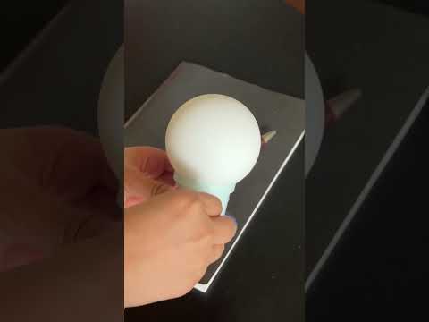 Gambar Eglare Lampu Tidur LED Rechargeable 1 Watt Globe - Oranye/Putih