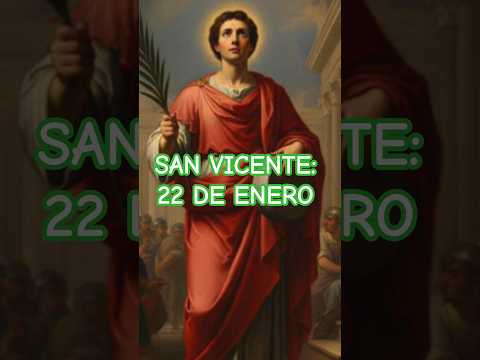 Santoral 22 de Enero | La fuerza de San Vicente y Laura Vicuña #santoral #fe #bendiciones