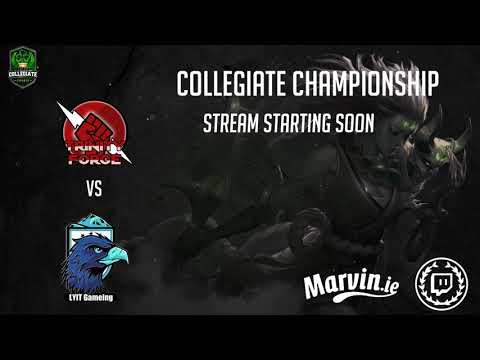 ICE 2019 League of Legends Collegiate Championship Trinity Force vs LYIT Gameing