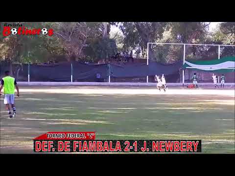 TORNEO FEDERAL "C" - DEF.  DE FIAMBALA 2 - J  NEWBERY DE POMAN 1