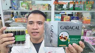 LƯU Ý KHI SỬ DỤNG THUỐC BỔ GADACAL