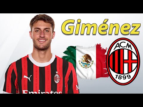 Santiago Gimenez ● Welcome to AC Milan ⚫🔴🇲🇽 Best Goals & Skills
