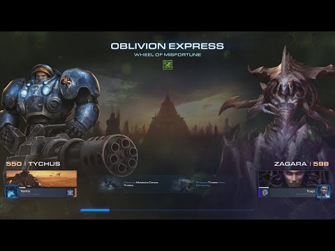 Starcraft 2: Mutation 468 - Wheel of Misfortune - Tychus, Zagara
