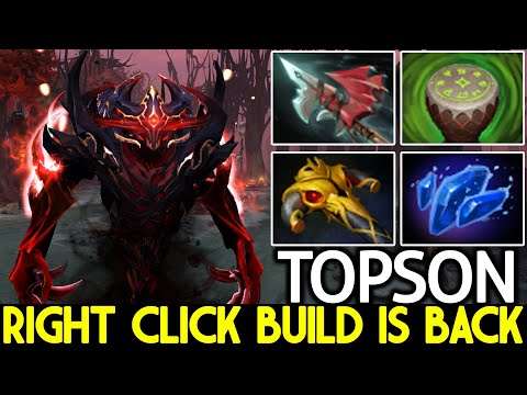 TOPSON [Shadow Fiend] Right Click Build is Back Crazy Plays Dota 2