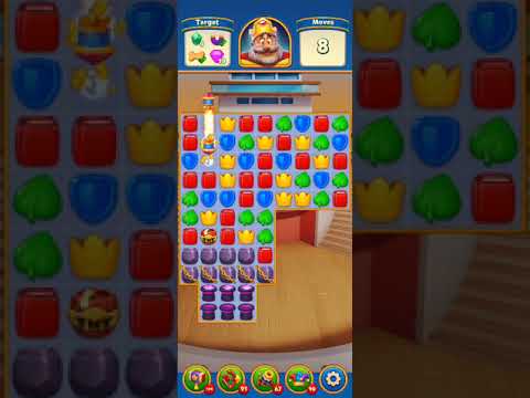 Royal Match Level 3491 No Boosters Series