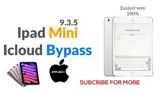 iCloud bypass iOS iPad mini 9.3.5 easy way to bypass 100% Working