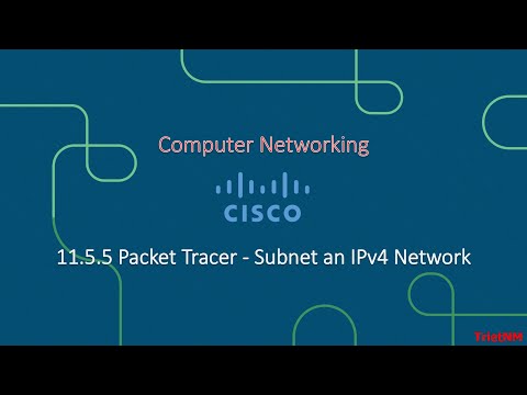 11.5.5 Packet Tracer - Subnet an IPv4 Network