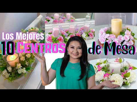 10 CENTROS de MESA para CUALQUIER OCASIÓN / Manualidades para decorar / Dollar Tree DIY