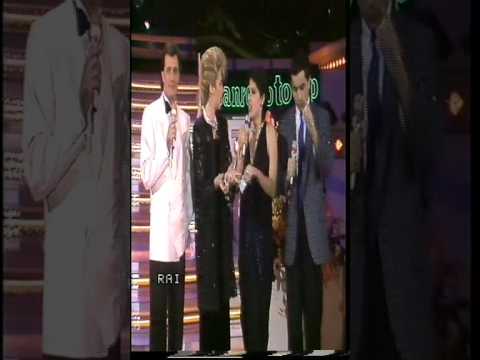 Loretta Goggi - Sanremo 1986 con Pettinelli, Mancinelli e Micheloni