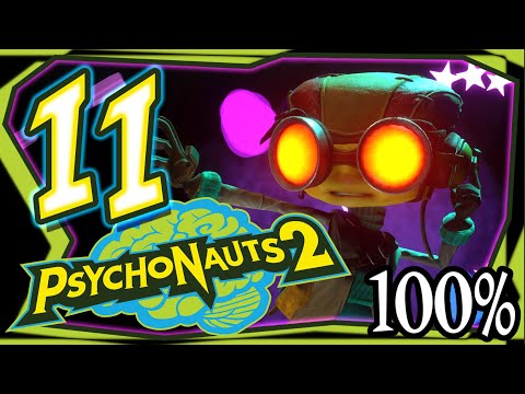 Psychonauts 2 Walkthrough Part 11 (XB1, PS4, PC) 100%