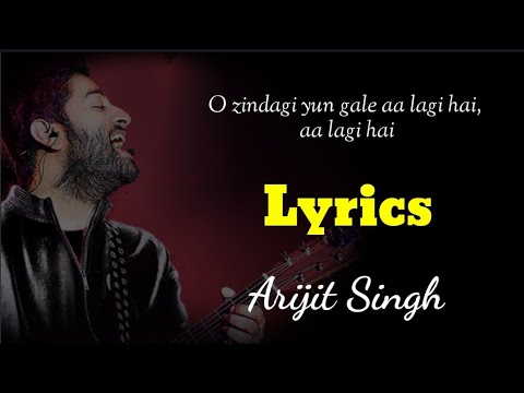 O zindagi yun gale aa lagi hai, (Lyrics ) Arijit singh | mk raaj | new neha kakkar Lyrics