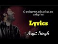 O Zindagi Yun Gale Aa Lagi Hai Lyrics Arijit Singh Mk Raaj New Neha Kakkar Lyrics